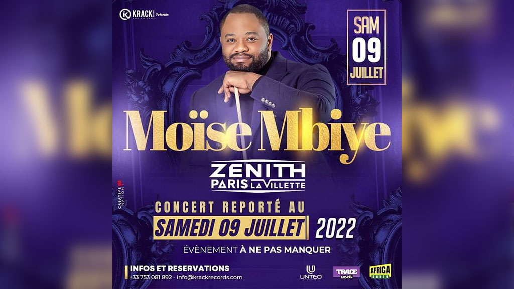 Culture : Moïse Mbiye contraint d’annuler son concert