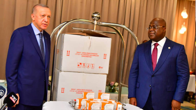 RDC-Covid 19 : Erdogan offre 100.000 doses de vaccins