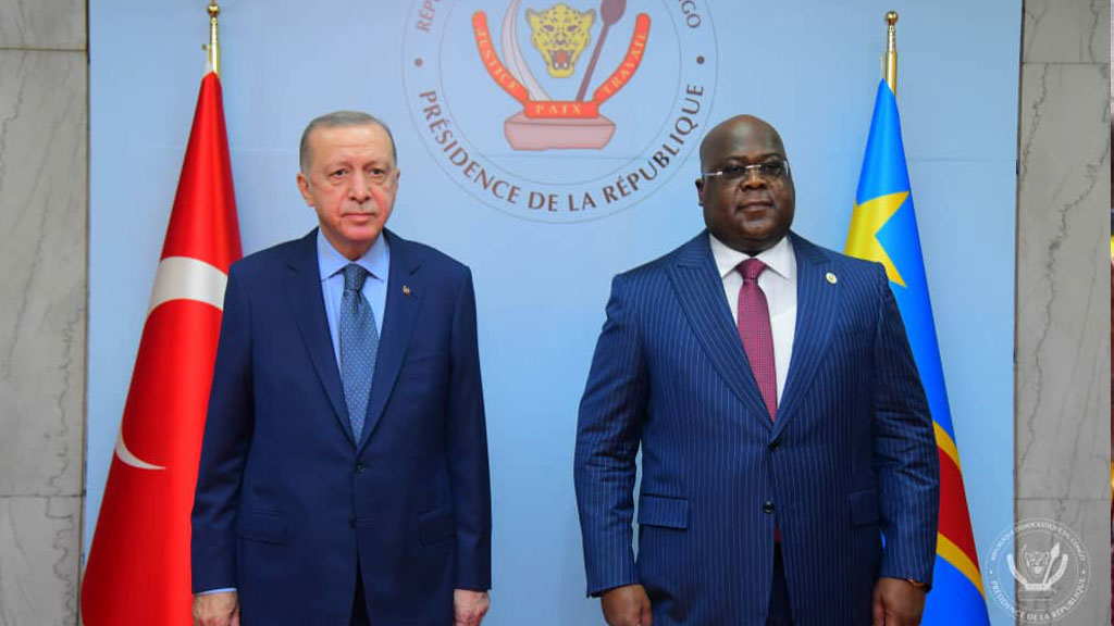 RDC-TURQUIE : Signature des accords de défense, économie, transport et infrastructures