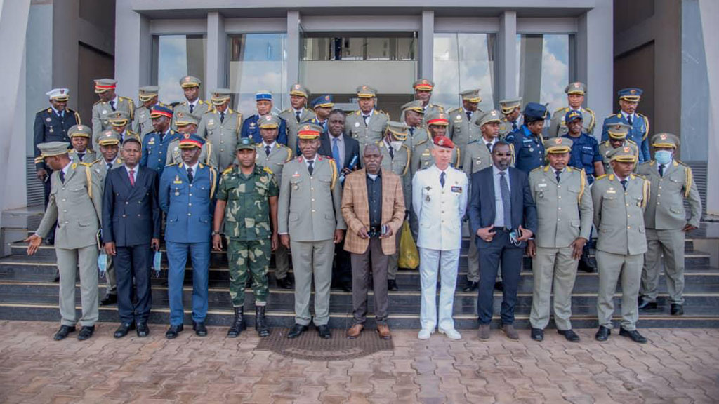 Lualaba : Le groupement de l’école de guerre de Kinshasa en visite d’étude au Lualaba