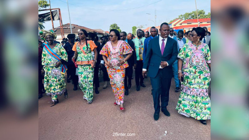 Équateur : Gisèle Ndaya communie avec les femmes de Mbandaka ce 8 Mars