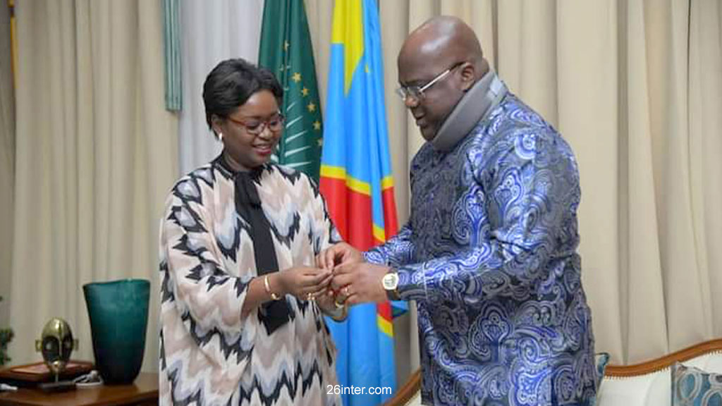 RDC : Oulimata Sarr présente un plaidoyer en faveur du rôle de la femme pendant la période électorale à Félix Tshisekedi