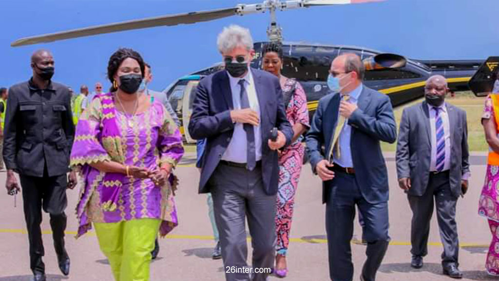 Lualaba : Bruno Aubert, ambassadeur de France en RDC reçu par Fifi Masuka