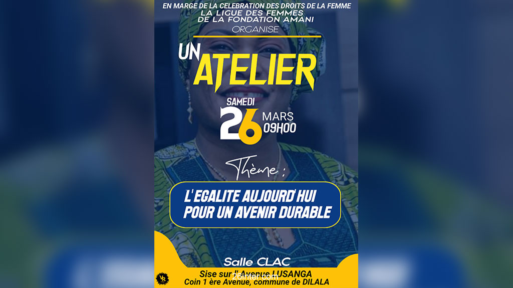 Lualaba : La Fondation Amani célèbre le mois de la femme