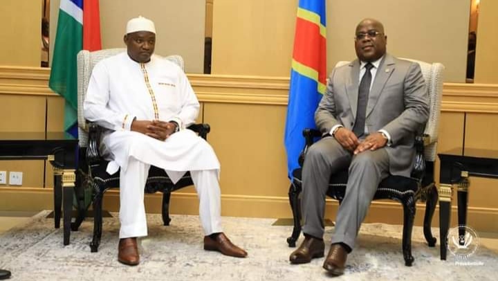 RDC-Gambie : Tête à tête entre Félix Tshisekedi et Adama Barrow