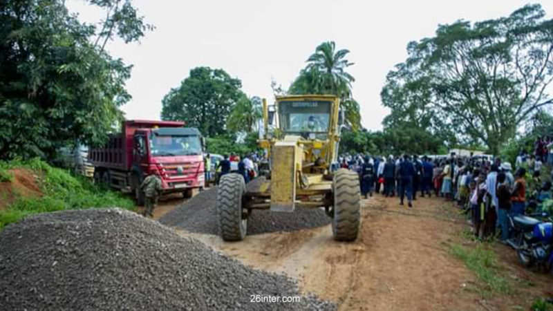 Haut-Katanga : Jacques Kyabula Katwe lance les travaux de réhabilitation de la route Katanga dans le secteur de la Lufira