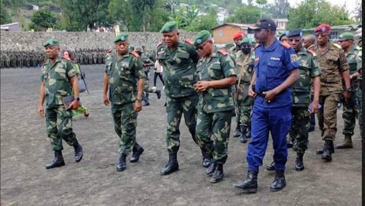 Nord-Kivu : Le Gouverneur Constant Ndima conscientise les hommes des troupes