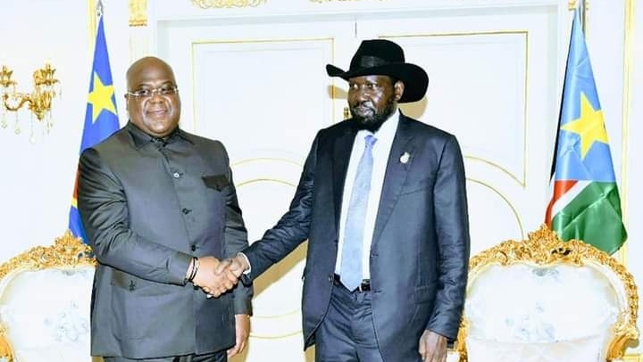 Diplomatie : Félix Tshisekedi est arrivé à Juba