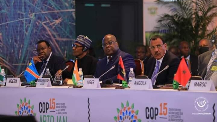 Abidjan : Le Président Félix Tshisekedi présent au Sommet des Chefs d’Etats à la COP 15