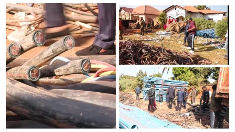 Lubumbashi : Un lot des câbles électriques de la SNEL intercepté