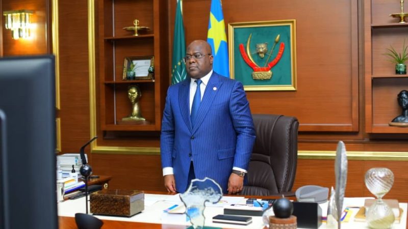 RDC : Félix Tshisekedi prend part à une réunion virtuelle du bureau de l’Union Africaine