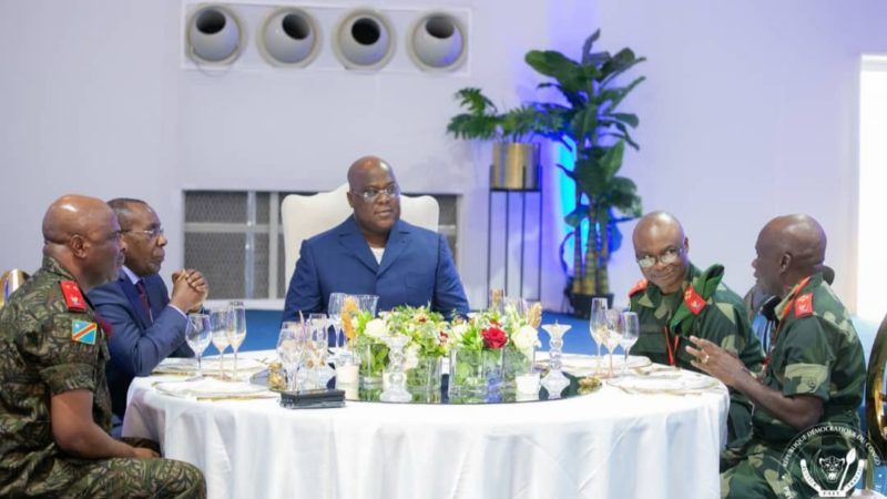 RDC : Le rapport du séminaire sur l’éthique et la déontologie militaire présenté à Félix Tshisekedi