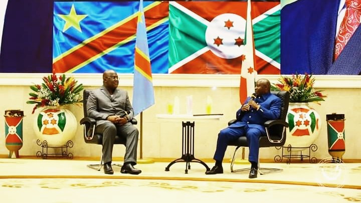 RDC-BURUNDI : Félix Tshisekedi et Evariste Ndayishimiye renforcent la coopération bilatérale