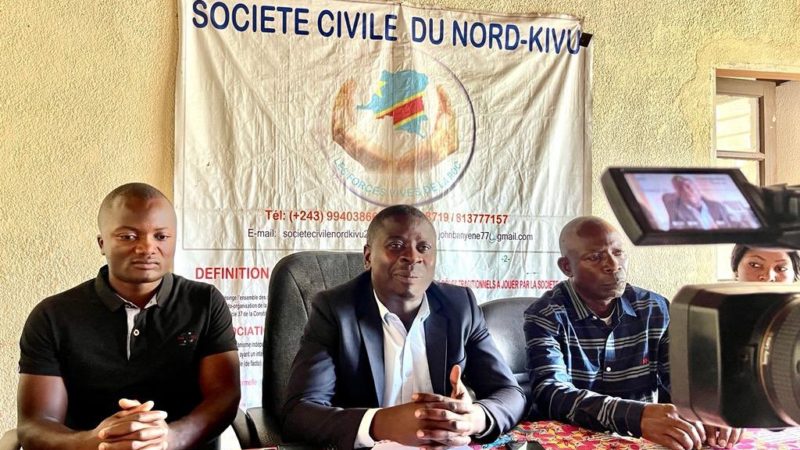 Nord-Kivu : La société civile forces vives apporte son soutien à Jules Alingete