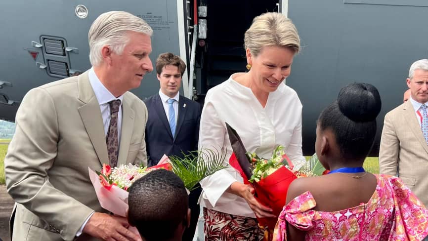 RDC : Le Roi Philippe clôture sa visite par Bukavu