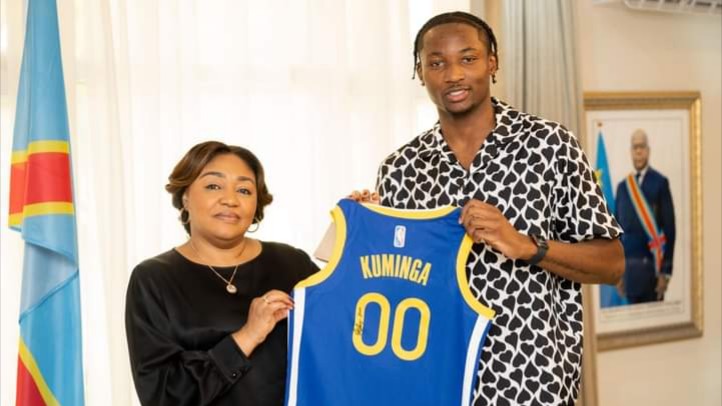 RDC : Jonathan Kuminga va accompagner la vision de Denise Nyakeru