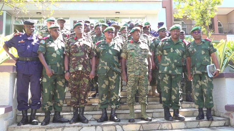 EAC : Les Chefs des armées clôturent la réunion de Goma