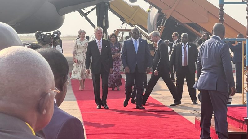 RDC : Le Roi Philippe est arrivé à Kinshasa