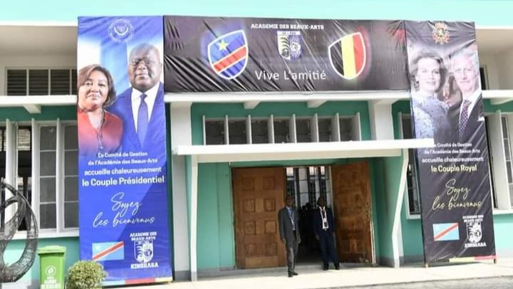 Kinshasa : Le Président Félix Tshisekedi et le couple royal Belge étaient face aux femmes de la société civile congolaise