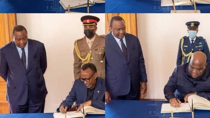 Halte à l’intox : Aucun Accord Bilateral n’a été signé entre Félix Tshisekedi et Paul Kagame ce lundi à Nairobi