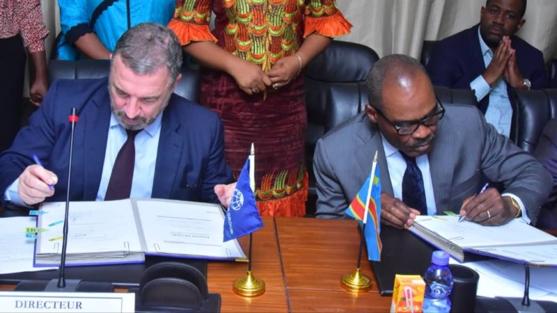 RDC : Nicolas Kazadi signe deux projets d’accords avec la Banque Mondiale Afrique