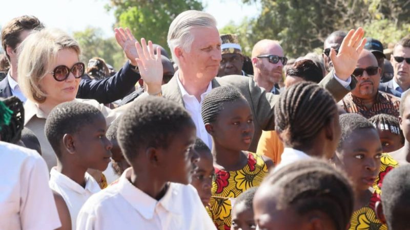 Haut-Katanga : Le couple royal belge au village Katanga pour un projet de foresterie communautaire