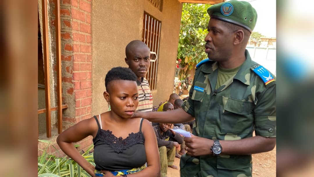 Nord-Kivu : Ochati Sarah Hélène épouse d’un commandant des AFD arrêtée