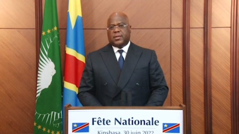 RDC : “L’état de siège a permis de démasquer les véritables ennemis de notre pays” Félix Tshisekedi