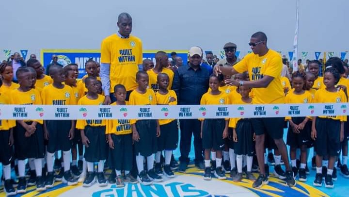 Kasaï-Oriental : Inauguration Stadium Mutombo Dikembe