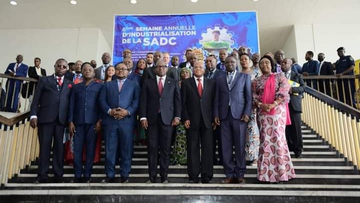 RDC-SADC : Sama Lukonde lance les travaux de la 6ème semaine annuelle de l’industrialisation en marge du 42ème sommet des chefs d’Etat