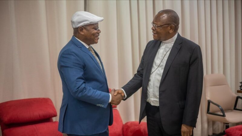 RDC : Jean-Marc Kabund reçu par le Cardinal Fridolin Ambongo