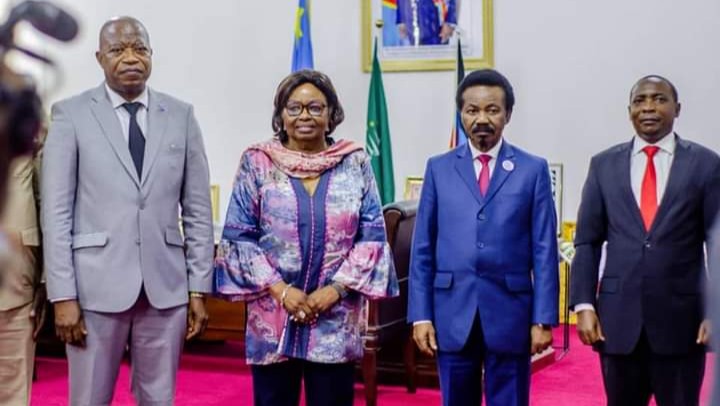 Assemblée nationale : Marie-Hélène Mathey Boo Lowumba s’abreuve a la sagesse de l’honorable président Mboso