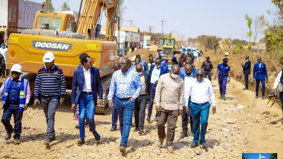 Lubumbashi : Jacques Kyabula Katwe inspecte quelques chantiers