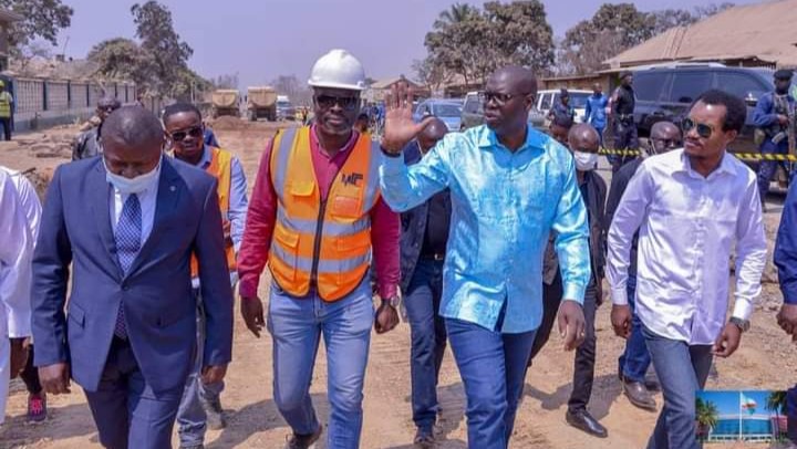 Likasi : Jacques Kyabula Katwe rassure sur l’avancement des travaux de réhabilitation des routes