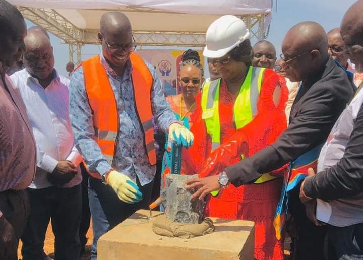 Haut-Katanga : Pose de la première pierre d’un centre de formation professionnelle à la Kapolowe