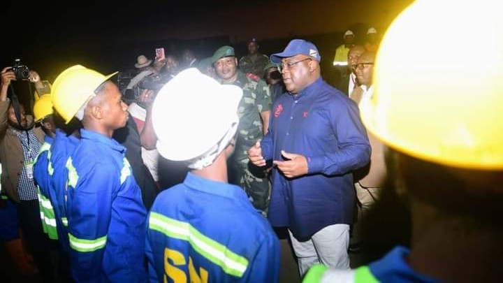 RDC : A Kananga, Félix Tshisekedi satisfait de l’encadrement de la jeunesse par le Service National