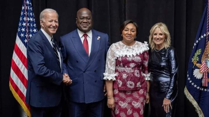 New-York : Le Couple Félix Tshisekedi a pris part au dîner de gala offert par le president Joe Biden à ses invités de marque