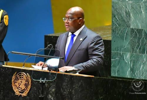 Nations-Unies : Félix Tshisekedi charge le Rwanda