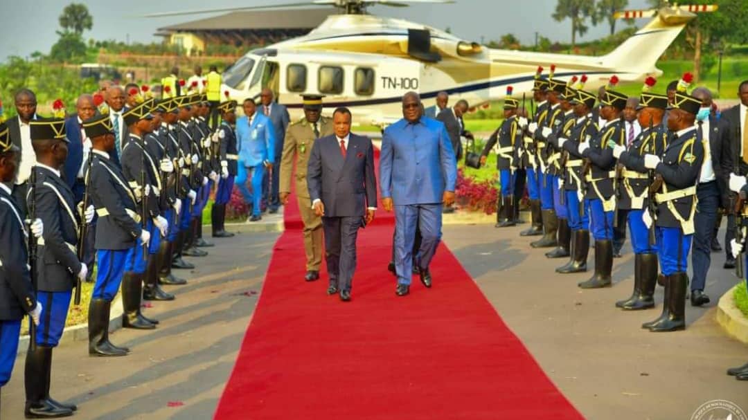 RDC : Denis Sassou-N’Guesso est arrivé à Kinshasa pour une visite de 24 heures