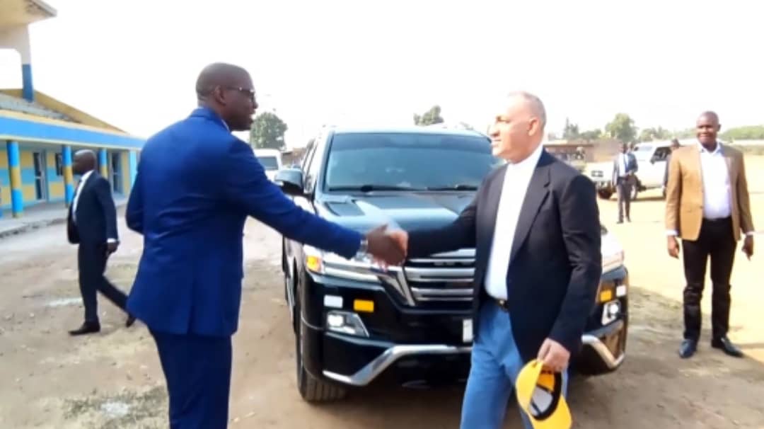 Lubumbashi : Jacques Kyabula visite le stade Lupopo en chantier