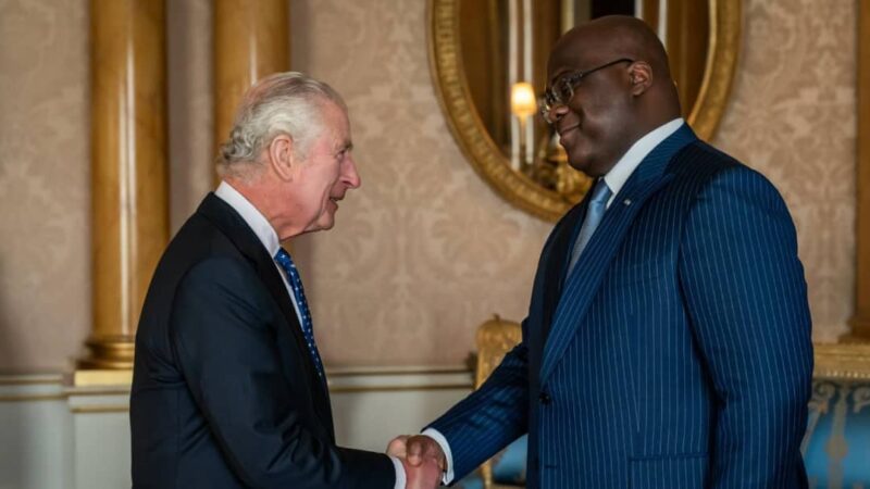 Londres : En 50 minutes, Félix Tshisekedi et le Roi Charles III ont parlé des questions bilatérales