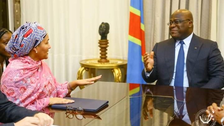 RDC : En marge des travaux de la Pré-COP27, Félix Tshisekedi échanges avec une délégation de l’ONU