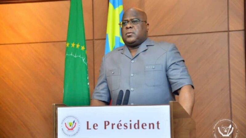 RDC : “Nul autre que nous-mêmes ne viendra sauver notre nation” Félix Tshisekedi.