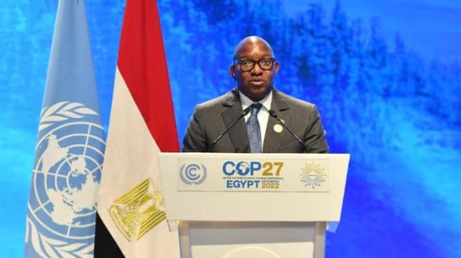 Égypte : Du Haut de la tribune de la COP-27, Sama Lukonde invite le Monde à soutenir les efforts de Paix et de Sécurité de la RDC afin de mieux protéger les écosystèmes du pays