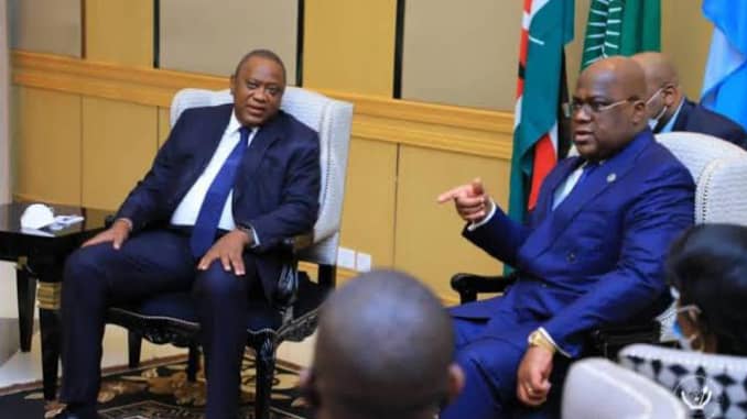 EAC : Uhuru Kenyatta en mission ultime à Kinshasa sur la situation sécuritaire à l’Est de la RDC