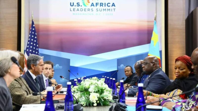 RDC-USA : Rencontre bilatérale entre Tshisekedi et Blinken