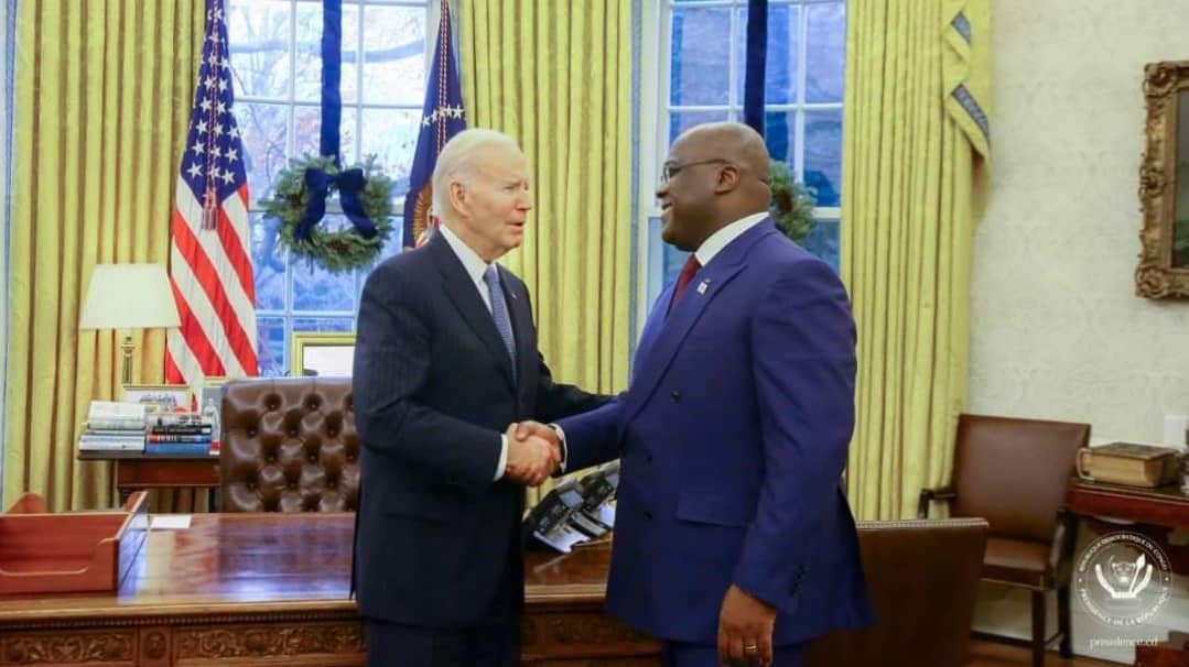 Washington : Rencontre Biden-Tshisekedi à la maison blanche