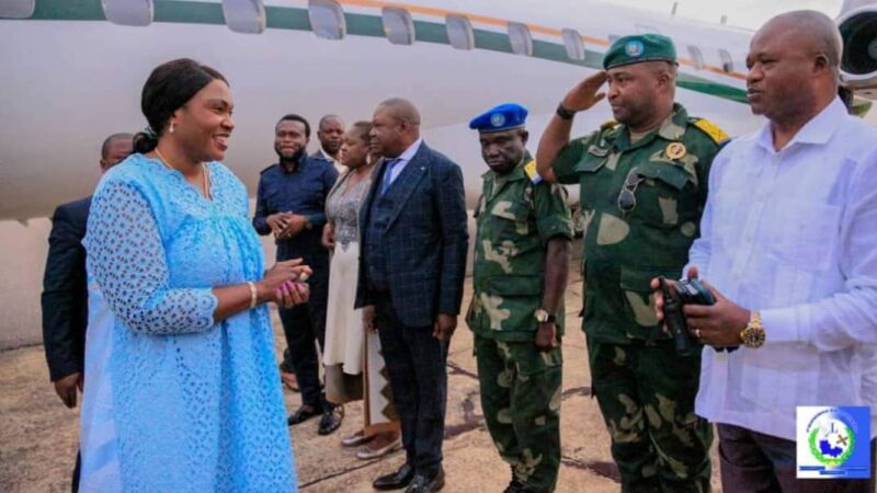 Lualaba : Fifi Masuka regagne sa province quatre jours après sa mission dans la province de l’Equateur