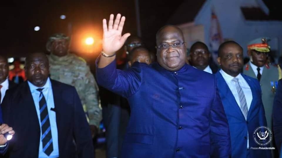 RDC : Félix Tshisekedi est arrivé à Mbuji-Mayi