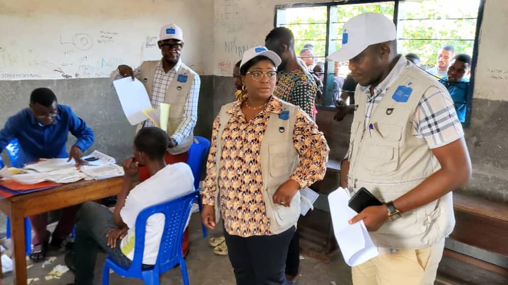 Enrôlement des électeurs : Patricia Nseya ravie de l’évolution positive du déroulement de l’opération de l’enrôlement